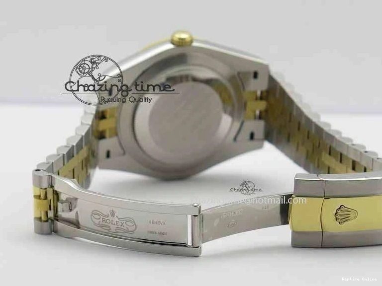 0113 DateJust II 41mm SS YG BP Maker Best Edition White Diam Dial On Jubilee Bracelet A ModernLook 3663